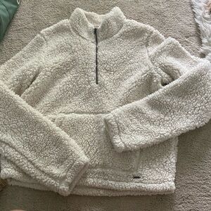 Oversized sherpa 1/4 Zip